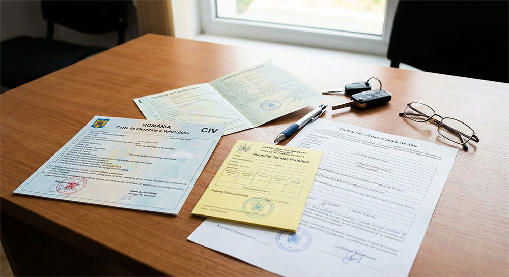 Ghid complet acte și taxe auto București